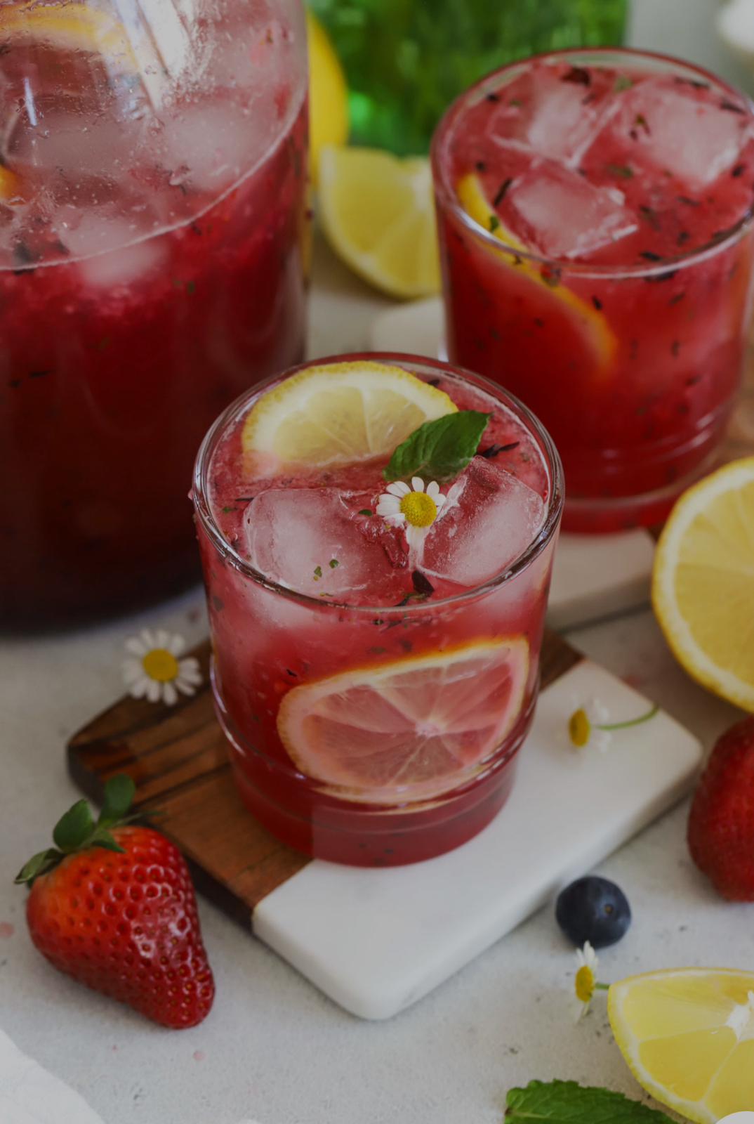 Honey Berry Lemonade