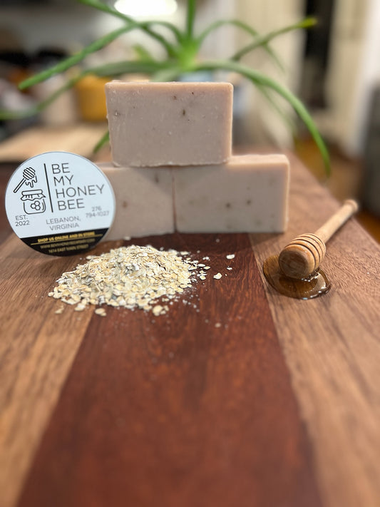 Oatmeal Milk and Honey Cold Press Soap