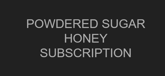 Powdered Sugar Honey Lollipop Monthly Subscription