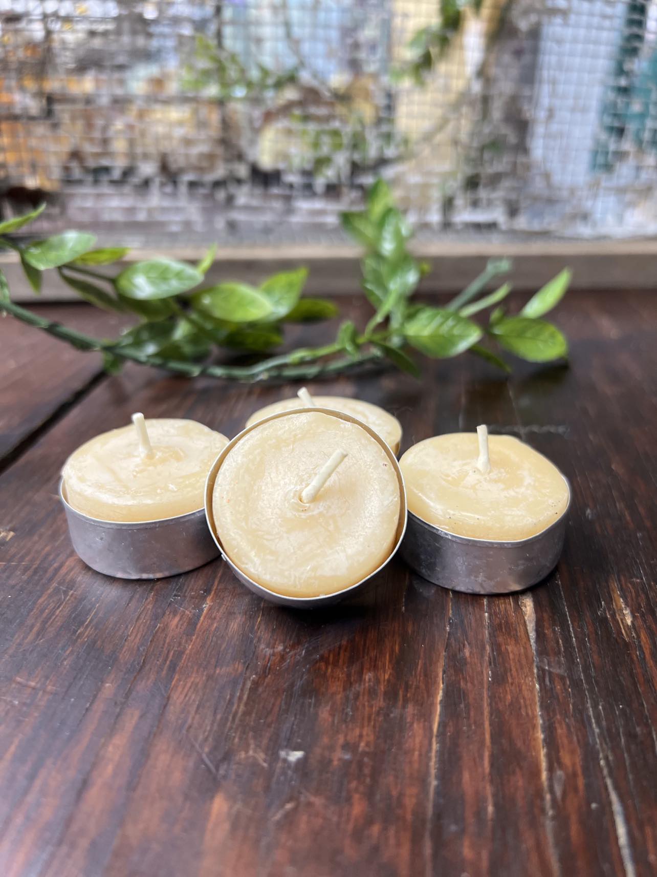 Tea Light Beeswax Candle