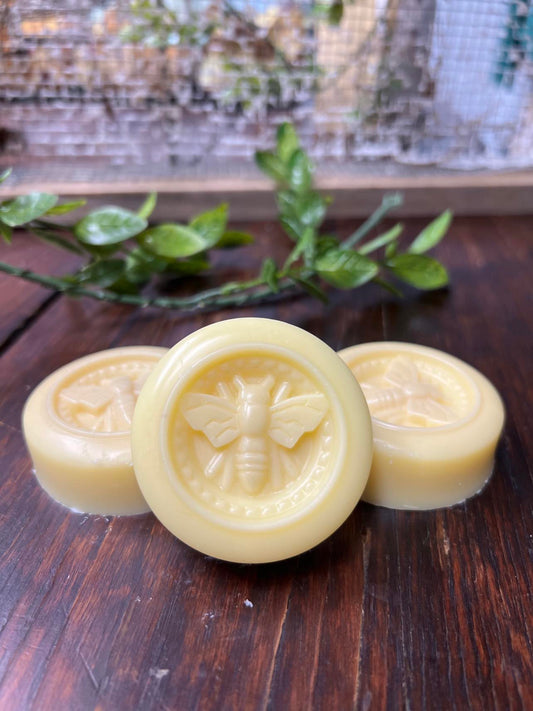 Unscented Beeswax Lotion Bar